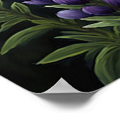Poster d'impression de l'art de la lupine violette (Coin)