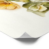 Poster d'impression de l'art de Primrose blanche (Coin)