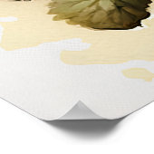 Poster d'impression de l'art de Primrose blanche (Coin)