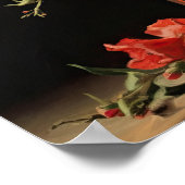 Poster d'impression de l'art de Red Snapdragon (Coin)