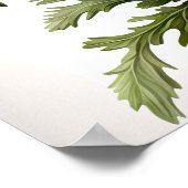 Poster d'impression de l'art des fleurs d'anémones (Coin)