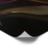 Poster d'impression de l'art des fleurs de tulipes (Coin)