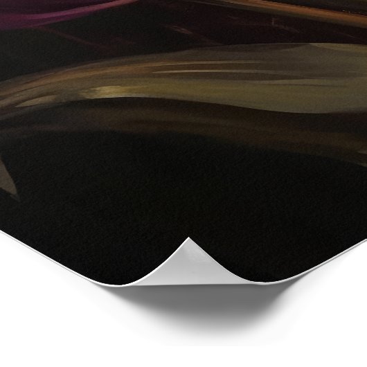 Poster d'impression de l'art des fleurs de tulipes (Coin)