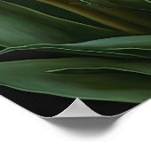 Poster d'impression de l'Art des Tulipes Rouges (Coin)