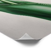 Poster d'impression de l'Art des Tulipes Rouges (Coin)