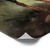 Poster d'impression de l'art du chien de Mancheste (Coin)