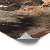 Poster d'impression de l'art du chien de Mancheste (Coin)