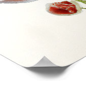 Poster d'impression de l'art du pavot rouge (Coin)