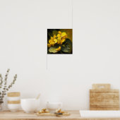 Poster d'impression de l'art floral de Begonias ja (Cuisine)