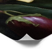 Poster d'impression de l'art floral de la passion (Coin)