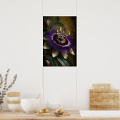 Poster d'impression de l'art floral de la passion (Cuisine)