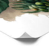 Poster d'impression de l'art floral de la passion  (Coin)