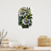 Poster d'impression de l'art floral de la passion  (Cuisine)