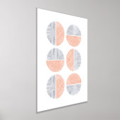 Poster d'impression de l'art géométrique du cercle (Poser)
