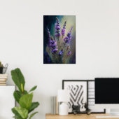 Poster d'impression de l'art Lavender Flower (Bureau à domicile)
