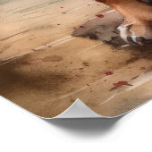 Poster d'impression de l'Art Mastiff Dog (Coin)