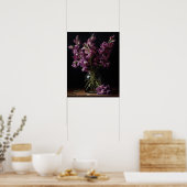 Poster d'impression de l'art mauve Snapdragon (Cuisine)