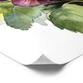 Poster d'impression de l'art Pansy Flowers (Coin)