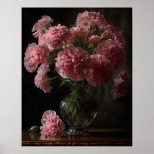 Poster d'impression de l'art rose