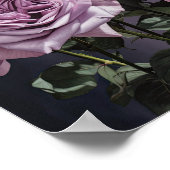 Poster d'impression de lavande Rose (Coin)