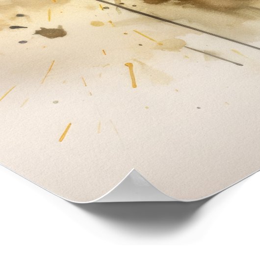 Poster d'impression de papillon Géant Swallowtail (Coin)