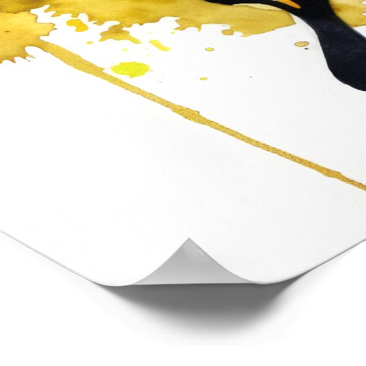 Poster d'impression de papillon Géant Swallowtail (Coin)