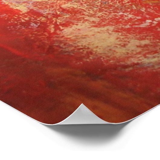 Poster d'impression de peinture Abstraite moderne (Coin)