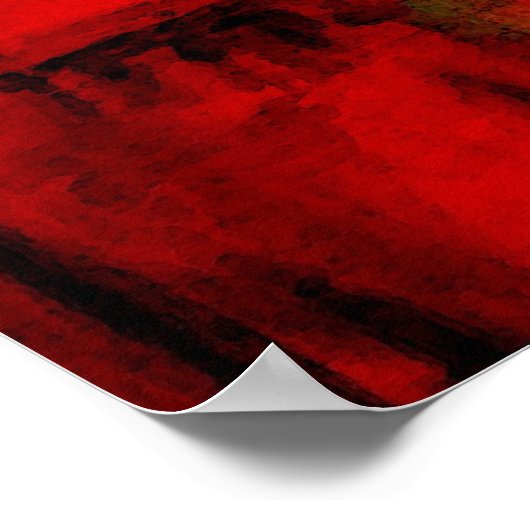 Poster d'impression de peinture Abstraite moderne (Coin)