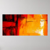 Poster d'impression de peinture Abstraite moderne (Devant)