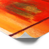 Poster d'impression de peinture Abstraite moderne (Coin)