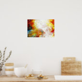 Poster d'impression de peinture Abstraite moderne (Cuisine)