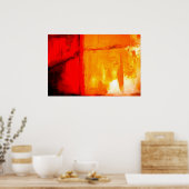 Poster d'impression de peinture Abstraite moderne (Cuisine)