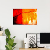 Poster d'impression de peinture Abstraite moderne (Bureau à domicile)