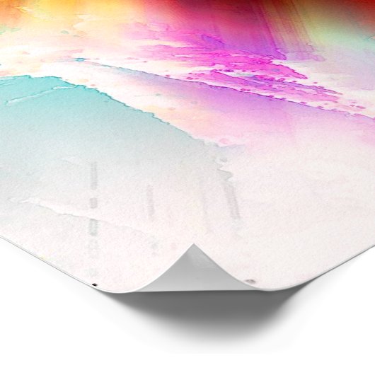 Poster d'impression de peinture Abstraite moderne (Coin)