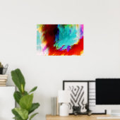 Poster d'impression de peinture Abstraite moderne (Bureau à domicile)