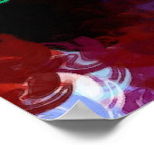 Poster d'impression de peinture Abstraite numériqu (Coin)