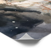 Poster d'impression de Redbone Coonhound Dog Art (Coin)