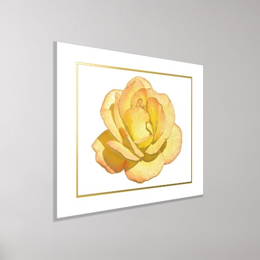 Poster d'impression de rose jaune Accent (Poser)
