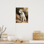 Poster d'impression de Sealyham Terrier Dog Art (Cuisine)