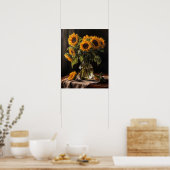 Poster d'impression de Sunflower Art (Cuisine)