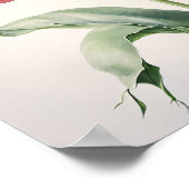 Poster d'impression de Tulipes roses (Coin)