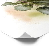 Poster d'impression de violet Primrose (Coin)