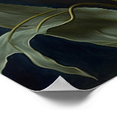 Poster d'impression des Tulipes blanches (Coin)