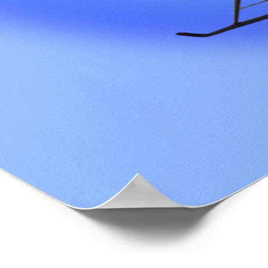 Poster d'impression d'hélicoptère Cool Chopper Pil (Coin)