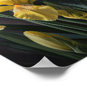 Poster d'impression d'images de fleurs irlandaises (Coin)
