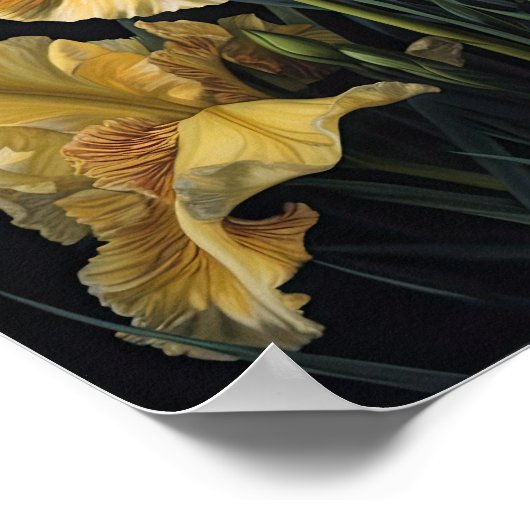 Poster d'impression d'images de fleurs irlandaises (Coin)