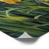 Poster d'impression d'images de fleurs irlandaises (Coin)