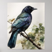 Poster d'impression d'objets d'art d'oiseaux de te (Devant)