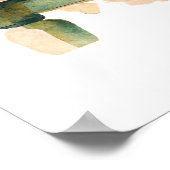 Poster d'impression d'Orange Tabby Cat Art (Coin)