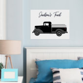 Poster d'impression du texte imprimé de la feuille (In situ (chambre))